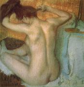 Edgar Degas Woman Combing Her Hair Germany oil painting reproduction